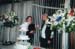 Bride & Groom feeding each other cake 2